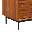 Greenington TAYLOR 6 Drawer Dresser - Amber