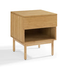 Eco Ridge by Bamax Ria 1 Drawer Nightstand, Caramelized
