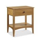Eco Ridge by Bamax WILLOW Bamboo 1 Drawer Nightstand - Caramelized
