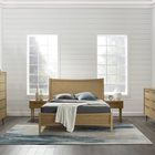 Eco Ridge by Bamax WILLOW Bamboo Eastern King Platform Bed - Caramelized