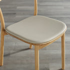 Greenington Hanna Chair Leather Seat, Wheat (Set of 2)