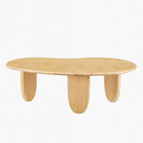 Greenington Zephyr Coffee Table, Wheat-Bamboo Deco