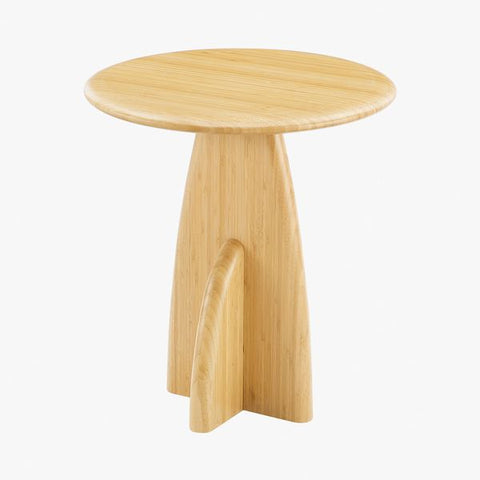 Greenington Zephyr Side Table, Wheat-Bamboo Deco