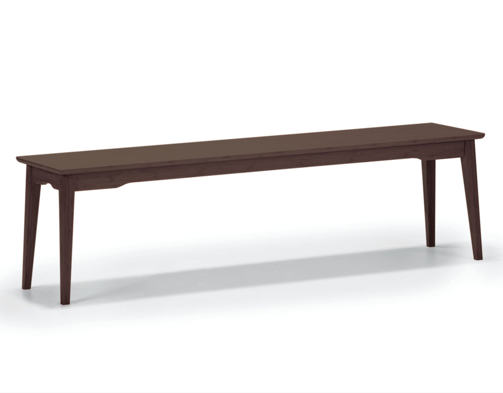 Greenington CURRANT Long Bench, Black Walnut