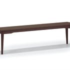 Greenington CURRANT Long Bench, Black Walnut