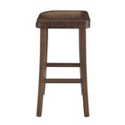 Greenington TULIP Bar Height Stool, Black Walnut (Set of 2)