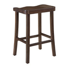 Greenington TULIP Bar Height Stool, Black Walnut (Set of 2)