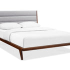 Greenington MERCURY Upholstered Eastern King Platform Bed, Exotic