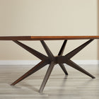 Greenington SONOMA Dining Table, Amber & Caviar