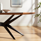 Greenington SONOMA Dining Table, Amber & Caviar