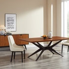 Greenington SONOMA Dining Table, Amber & Caviar