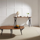 Greenington TOFINO Console Table, Amber & Caviar