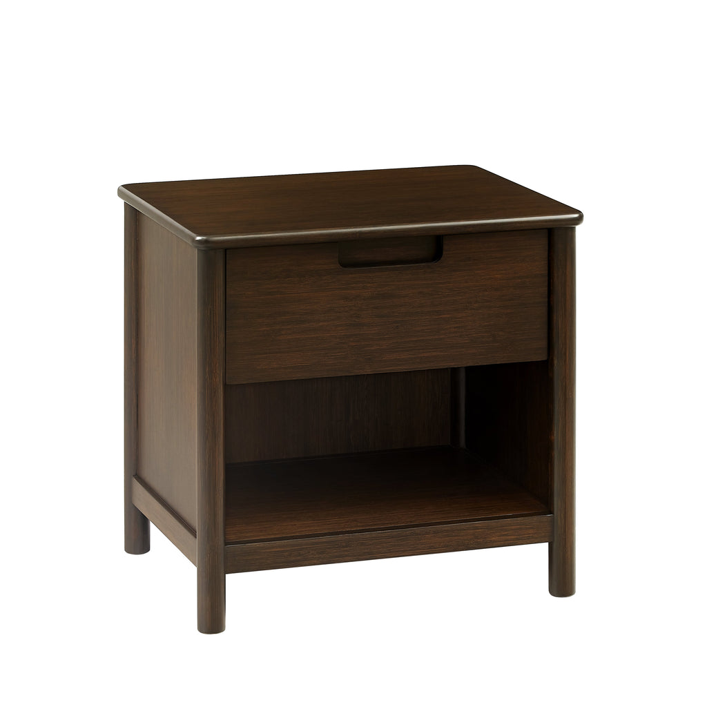 Greenington WESTON Nightstand, Black Walnut