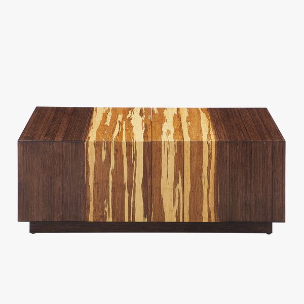 Greenington Azara Cube 24.5", Sable-Coffee Table-Bamboo Deco