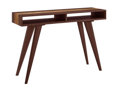Greenington Azara Tiger Console Table, Sable-Bamboo Deco-Greenington