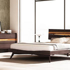 Greenington AZARA Bamboo Queen Platform Bed - Sable with Exotic Tiger