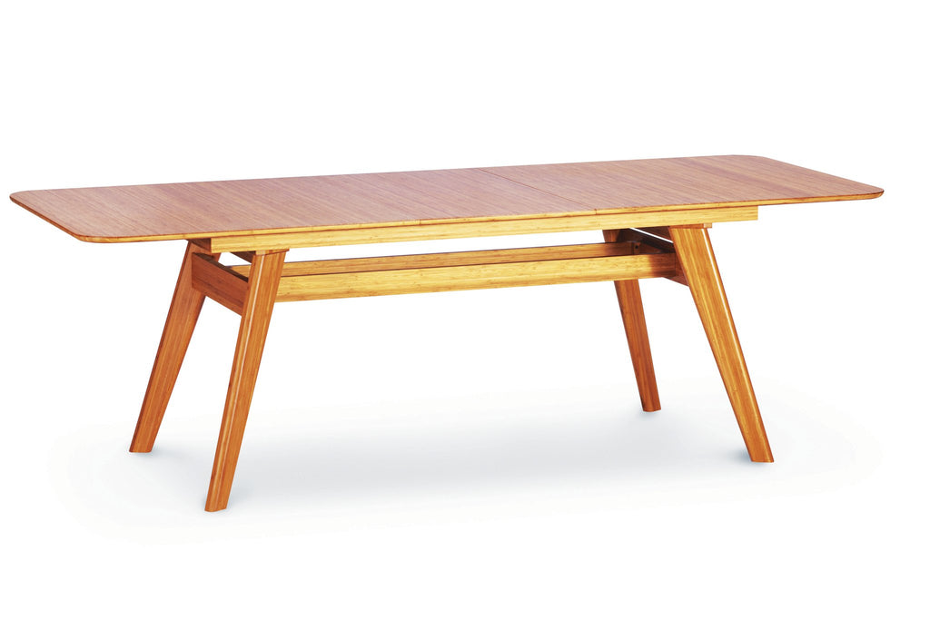 Greenington CURRANT Bamboo 72 - 92" Extendable Dining Table - Caramelized