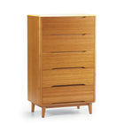 Greenington CURRANT Bamboo Five Drawer Chest - Caramelized