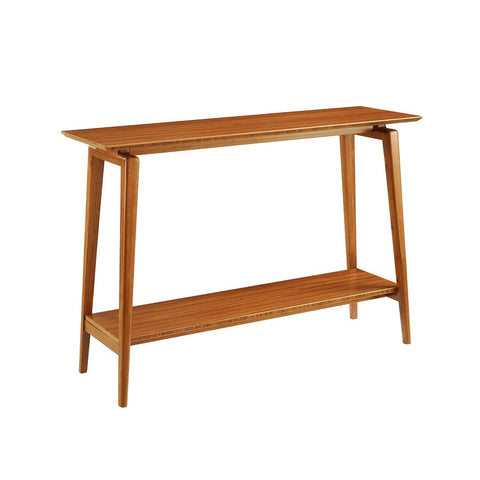 Greenington Antares Console Table, Amber-Bamboo Deco
